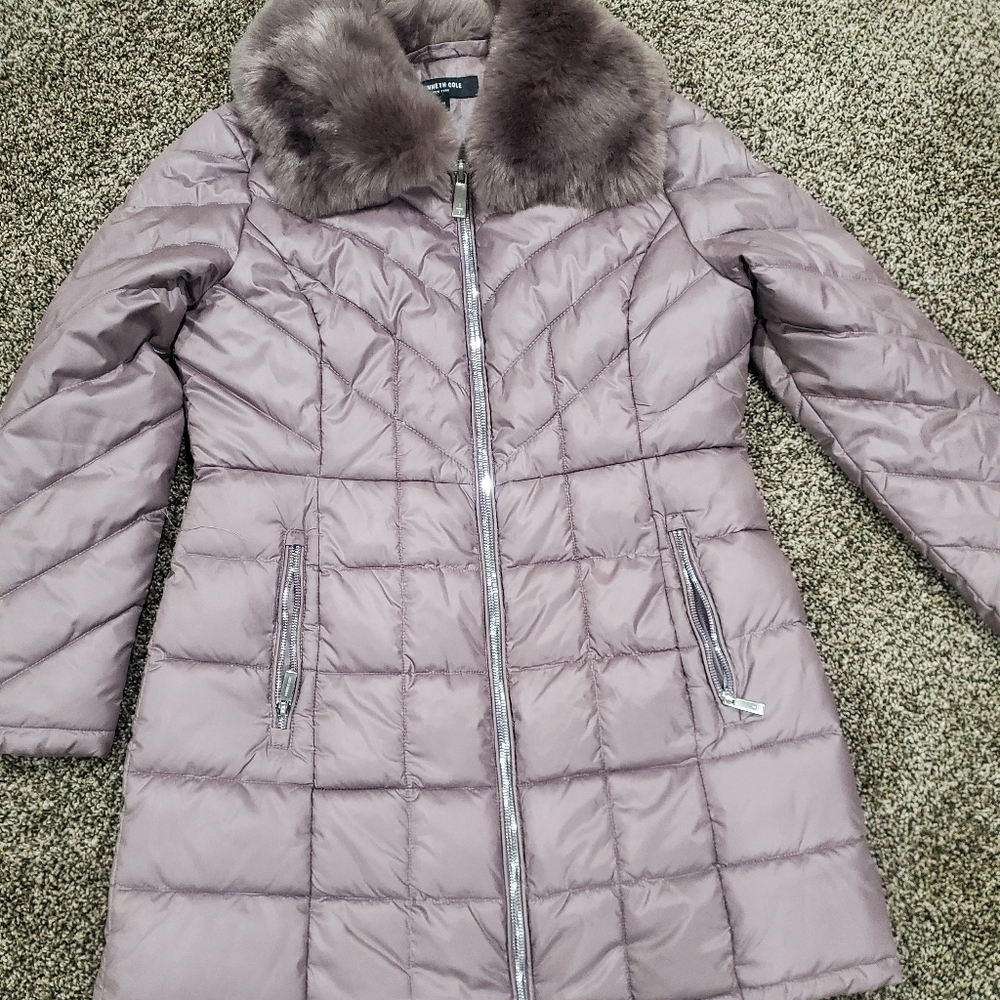 Kenneth Cole Quilted Puffer Coat - Worn once